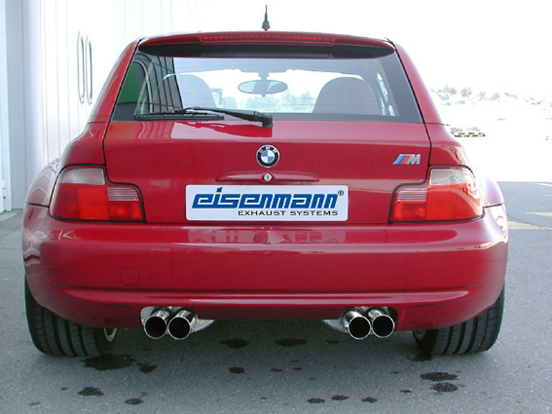 Eisenmann Duplex Einddemper BMW Z3M (3.2) 2x Ø83mm Links en Rechts